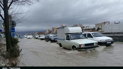 بارندگی شدید در کردستان/ بارش‌ها 5درصد افزایش یافت - تسنیم