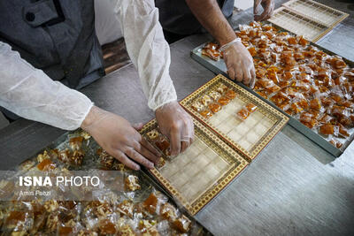 تصاویر: کارگاه پخت مسقطی لاری