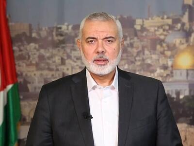 اسماعیل هنیه: حماس بدون دستیابی به شروط خود، هیچ توافقی نمی‌پذیرد