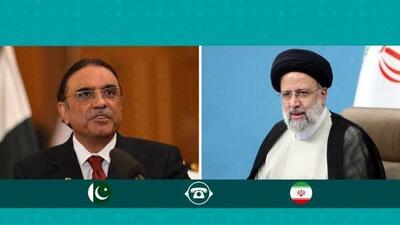 رئیسی در گفت‌وگو با زرداری: دنبال ایجاد ناامنی بین ایران و پاکستان‌اند