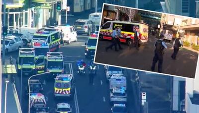ببینید/ عامل حمله امروز در یک مرکز خرید در سیدنی استرالیا در محل حادثه کشته شد