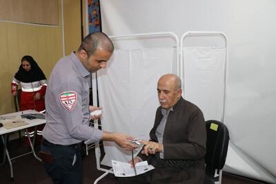 بهره‌مندی بیش از ۳۳۰۰ نفر از خدمات درمانی هلال احمر کردستان در نوروز امسال