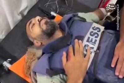 فیلم/ شهادت خبرنگار شبکه TRT ترکیه در غزه