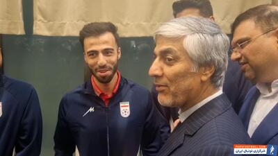 حضور وزیر ورزش و جوانان در اردو تیم ملی فوتسال - پارس فوتبال | خبرگزاری فوتبال ایران | ParsFootball