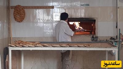 ایده تحسین برانگیز شاطر کرمانی، با پخت نان برای کودکان حماسه آفرین شد+فیلم/ آدم حَظ میکنه از این درک و فهم بالا