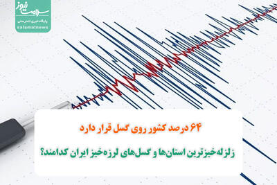 ۶۴ درصد کشور روی گسل قرار دارد/ زلزله‌خیزترین استان‌ها و گسل‌های لرزه‌خیز ایران کدامند؟