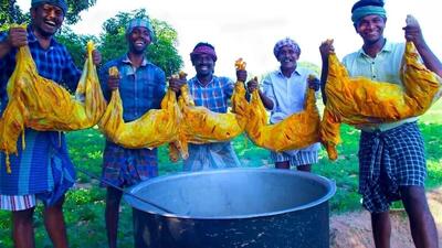 طرز تهیه 5 بره 19 کیلویی توسط آشپز هندی (فیلم) | شبکه اطلاع‌ رسانی طلا و ارز