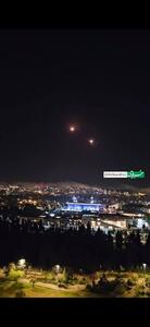 لحظه برخورد موشک‌ ایران به ساختمان پارلمان اسرائیل