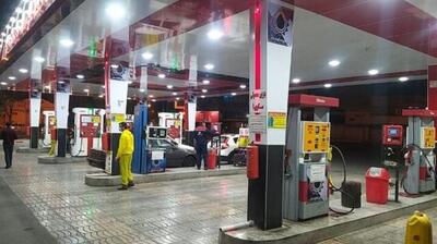 شلوغی پمپ‌بنزین‌های تهران صحت ندارد