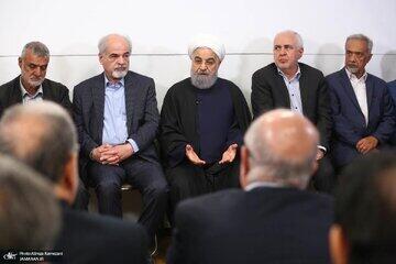 حمایت حسن روحانی از حمله شب گذشته ایران | اقتصاد24