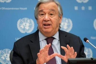 واکنش دبیرکل سازمان ملل به حمله ایران به اسرائیل