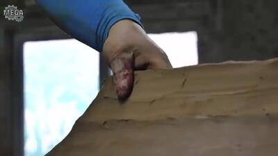(ویدئو) فرآیند ساخت بزرگترین کوزه های سنتی کره جنوبی توسط یک استاد مشهور