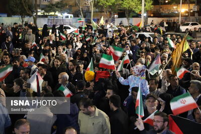 اجتماع بزرگ مردم تبریز در حمایت از عملیات وعده صادق