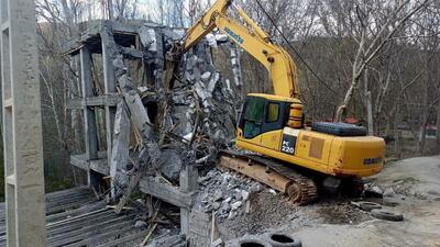 ۱۴۶ فقره ساخت‌وساز غیرمجاز در اراضی بخش رودهن تخریب شد