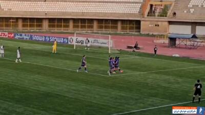 گل اول سایپا به خیبر توسط طاها طباطبایی - پارس فوتبال | خبرگزاری فوتبال ایران | ParsFootball