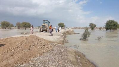 امدادرسانی به سیل‌زدگان در جنوب سیستان و بلوچستان