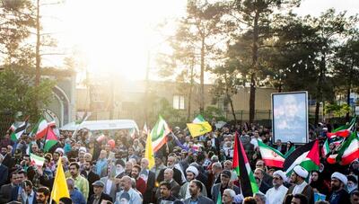 تجمع مردم سمنان در حمایت از حمله موشکی و پهپادی به اسرائیل (عکس) | شبکه اطلاع‌ رسانی طلا و ارز