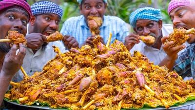 طرز تهیه 25 کیلو چلو ماهیچه توسط آشپزان ماهر هندی (فیلم) | شبکه اطلاع‌ رسانی طلا و ارز