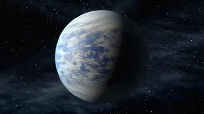 ابر سیاره ای با اقیانوس های عظیم که ۸ برابر زمین است + فیلم