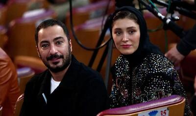 نمایش عکس‌های عروسی نوید محمدزاده و فرشته حسینی در یک سریال + فیلم