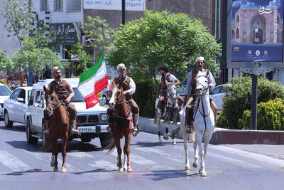 عکس/ استقبال متفاومت سمنانی‌ها از رئیس جمهور