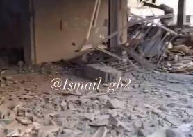تصاویری از ویرانی یکی از مدارس محل اسکان آوارگان فلسطینی+ فیلم