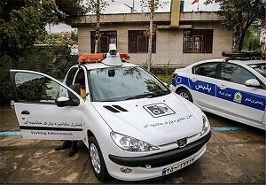 ماجرای ماشین پلیس های دوربین دار در تهران