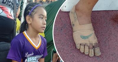 دختر فیلیپینی که با کفشهای نقاشی شده برنده ۳ مدال طلا شد