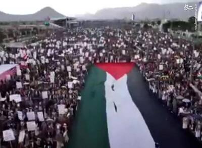 تصاویری از تظاهرات میلیونی امروز در صنعاء