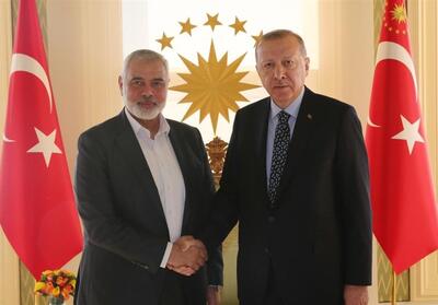 اردوغان در دیدار هنیه: کلید صلح منطقه ایجاد دولت فلسطینی است - تسنیم