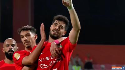 گل دوم شباب الاهلی به اتحاد کلبا توسط عزت اللهی - پارس فوتبال | خبرگزاری فوتبال ایران | ParsFootball