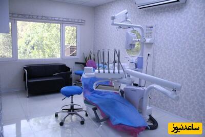 خلاقیت جالب کلینیک دندانپزشکی ایرانی در جذب مشتری با ایجاد نمای ساختمان به شکل دندان+/ دست مریزاد و باریکلا👌