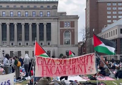 فشار به حامیان فلسطین در آمریکا- فیلم رسانه ها تسنیم | Tasnim