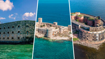باشکوه‌ترین قلعه های دریایی تاریخ را بشناسید - دیجی رو