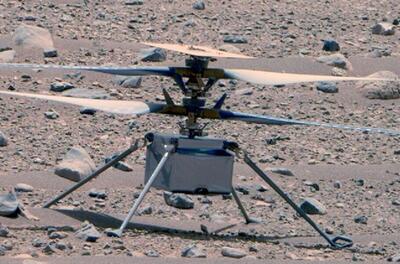 (ویدئو) نقشه ۷۲ پرواز هلیکوپتر نبوغ در مریخ