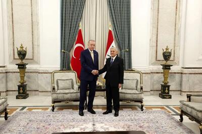 دیدار رؤسای جمهور ترکیه و عراق