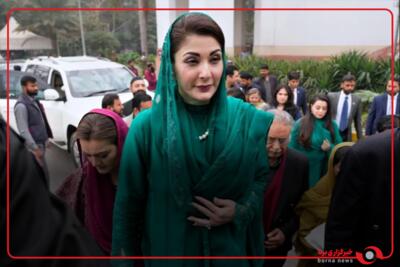 استقبال مریم نواز شریف سروزیر ایالت پنجاب از رئیس جمهور