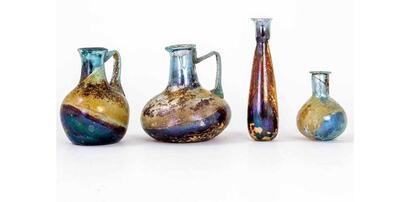 کشف ظروف شیشه‌ای خیره‌کننده از دوران روم باستان