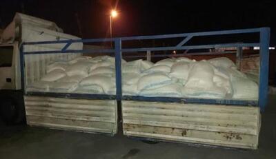 توقیف محموله آرد قاچاق در قزوین
