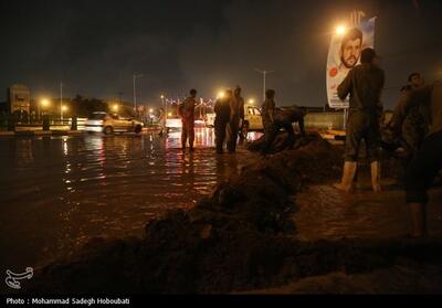 بارش شدید باران و آبگرفتی در یزد- عکس خبری تسنیم | Tasnim