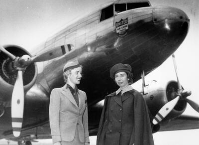 معرفی ۳ نفر از اولین زنان مهماندار هواپیما در تاریخ