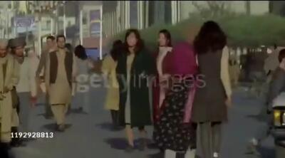 یک سفر تصویری به دنیای رنگارنگ مد در افغانستان دهه شصت | فیلم