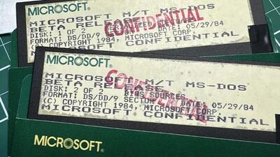 پس از 45 سال کد منبع سیستم عامل داس 4 مایکروسافت منتشر شد