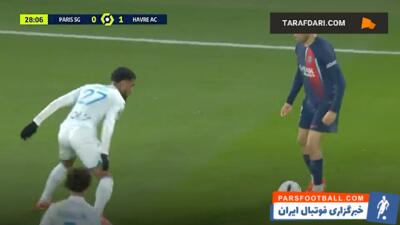 گل بارکولا به لوآور (پاری سن ژرمن ۱-۱ لوآور) - پارس فوتبال | خبرگزاری فوتبال ایران | ParsFootball