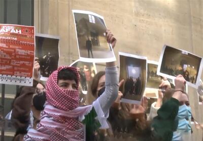 جنبش دانشجویی ضدصهیونیستی به پاریس رسید- فیلم رسانه ها تسنیم | Tasnim