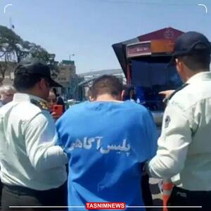 دستگیری عامل کتک‌زدن مردم در اتوبوس
