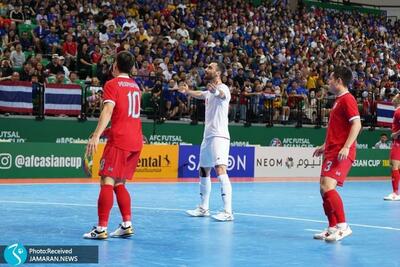 فینال فوتسال قهرمانی آسیا| ایران 2-0 تایلند (پایان نیمه اول)+عکس و ویدیوی گل ها