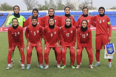 دختران فوتبالیست ایران قهرمان جام کافا شدند