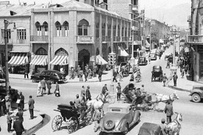 تصاویر جالب از خیابان استانبول تهران؛ ۷۰ سال قبل + عکس