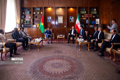 تصاویر: دیدار نخست وزیر بورکینافاسو با امیرعبدالهیان